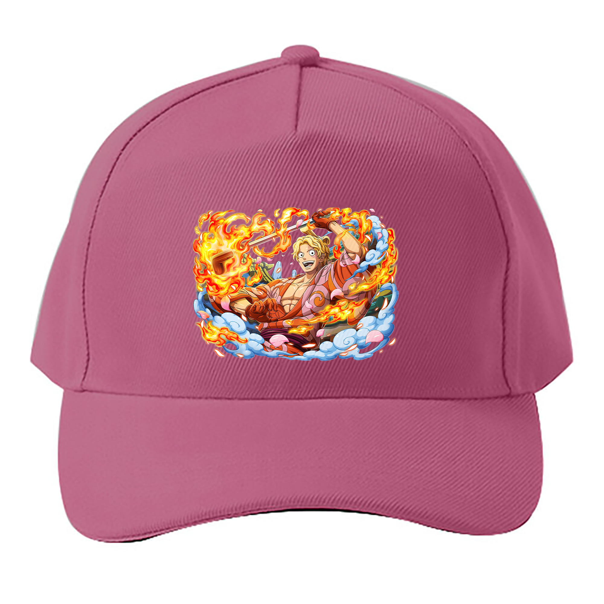 （画像用） ワンピース サンジ ONE PIECE Sanji ベースボールキャップ 綿100％ 男女兼用 帽子 スポーツ